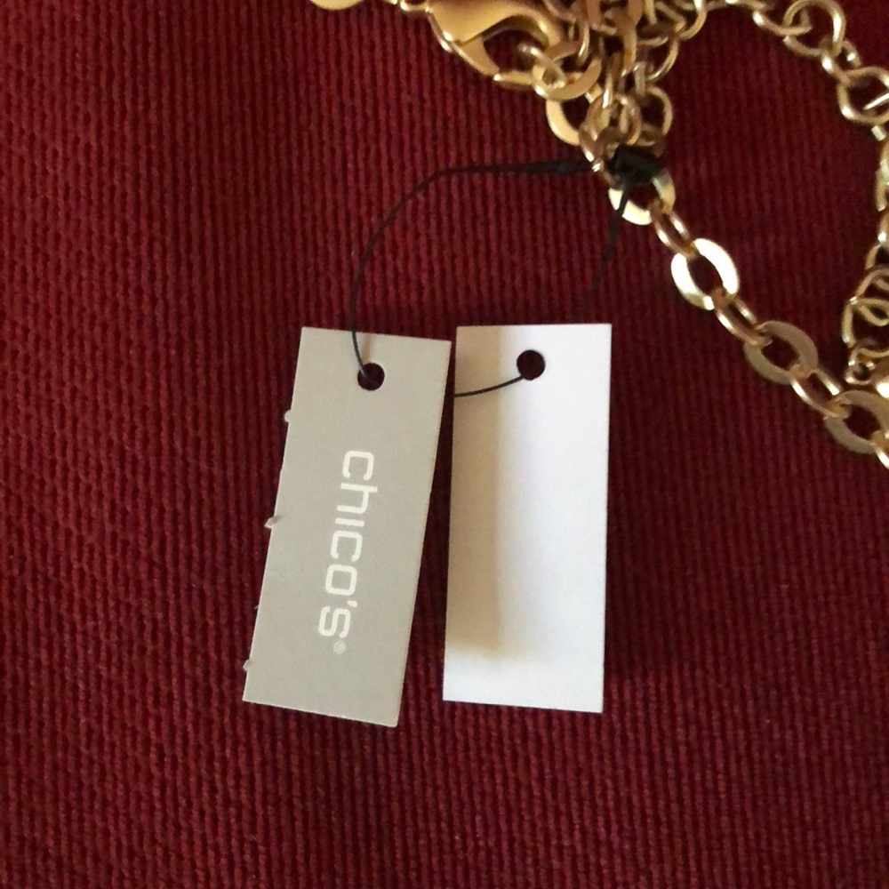 Chico’s necklace with charms NWT - Picture 4 of 6